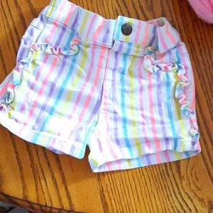 Size 6-9 month shorts.